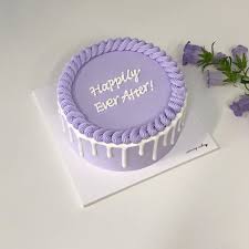 Purple birthday cake looking for a celebration cake for your upcoming celebration? Korean Birthday Cake Purple Weight Lifting