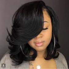 This is a great example of a beautiful bob hairstyle for black women who. Mediumbobhairstyles Quick Weave Hairstyles Wig Hairstyles Bob Hairstyles