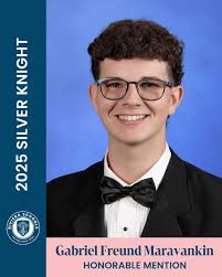 Heartfelt congratulations to Gabriel Freund Maravankin