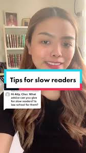 Tips for Slow Readers