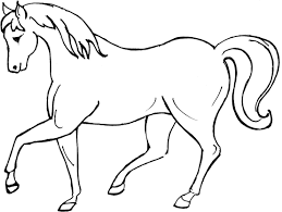coloriage cheval a colorier dessin imprimer in 2021 horse pencil drawing cute coloring pages horses de poing fer