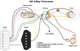 Sh 4 Way Tele Guitar Accessories Telecaster Guitar Cigar Box Guitar Plans