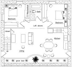 Earthbag Building Modern House Plan House Floor Plans House Plans Floor Plans
