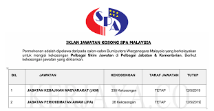 Betul, malaysia cukup keras pada warga negaranya yg muslim. Jawatan Kosong Spa Malaysia Kerja Kosong Kerajaan