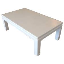 White Karl Springer Style Coffee Table Large Coffee Tables Table Brass Coffee Table