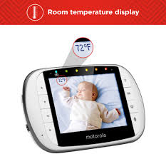 Parent unit speaker is malfunctioning. Motorola Video Baby Monitor With 3 5 Screen Black Gray Mbp33xl Best Buy