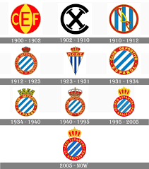 Barcelona logo history (page 1). Espanyol Logo And Symbol Meaning History Png
