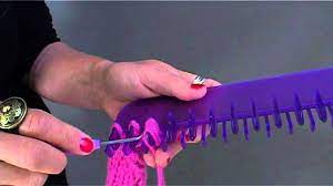 Knitwear for newborns on loomknits.com. Knit Fun Loom Video Demo Youtube