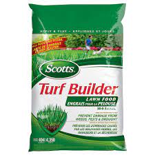 Broadcast fertilizer spreader mini walk behind landscaping gardening lawn care. Scotts Turf Builder Lawn Food 30 0 3 5 2 Kg 404 M 4 350 Ft The Home Depot Canada