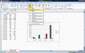 how to add to chart elements their actual values excel 2007