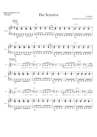 Enjoy an unrivalled sheet music experience for ipad—sheet music viewer, score library and music store all in one app. Coldplay The Scientist Sheet Music Pdf Free Score Download