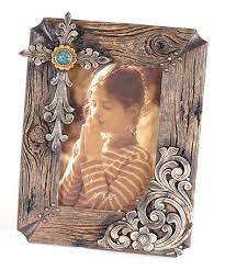 Great as a gift or to give a touch of western to any room, our selection of photo frames will set off your favorite photos. Take A Look At This Cross Western Picture Frame By Lynn Roberts International On Zulily Today Western Picture Frames Rustic Frames Wood Picture Frames