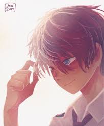 Shop affordable wall art to hang in dorms, bedrooms, offices, or anywhere blank walls aren't welcome. Deku On Instagram Todoroki Smiling I Think Yes Credits Alessia Trunfio Dark Deku And Bottom Left Watermark Seniman Jalanan Karakter Animasi Animasi