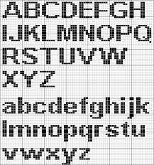 image result for knit alphabet chart generator intarsia