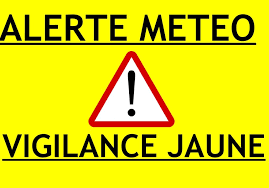 De fortes pluies, des orages et de la grêle sont attendus dans 12 régions aujourd'hui. Vigilance Jaune Orages Cuzieu