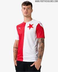 On average in direct matches both teams scored a 3.67 goals per match. Slavia Prag 20 21 Heim Auswartstrikots Enthullt Nur Fussball