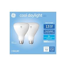 Ge Indoor Flood Light 65 Watt Eq Led Br30 Cool Daylight Dimmable Flood Light Light Bulb 2 Pack In The Spot Flood Led Light Bulbs Department At Lowes Com