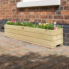 This window box was built using 2 x 4s planed down. Freeport Park Larry Wooden Planter Box Reviews Wayfair Co Uk