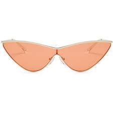 Le Specs X Adam Selman The Fugitive Sunglasses 97 Liked On Polyvore Featuring Accessories Eyew Futuristic Sunglasses Futuristic Glasses Orange Sunglasses