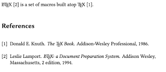 204 in the apa publication manual. Creating And Managing Bibliographies With Bibtex On Overleaf Overleaf Online Latex Editor