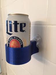 Shower Beer Beverage Holder Pick You Color 3d Printed By Etsy Shower Beer Beer Drink Holder