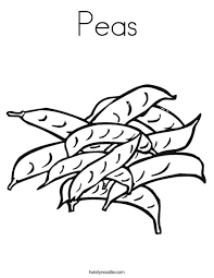 Find more peas coloring page pictures. Peas Coloring Page Twisty Noodle