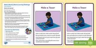 A sim card is a customer card that lets your phone connect to the network. Maths Mastery Counting To 20 Home Learning Challenge Make A Tower