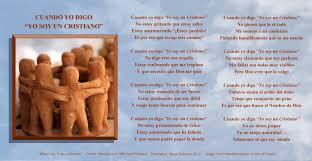 When I Say I Am A Christian Christian Poems Christian Christianity