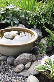 Inspiring Small Space Landscape Ideas How To Container Water Features Fountains Cont Water Features In The Garden Container Water Gardens Small Gardens