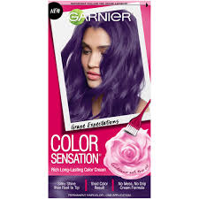 Garnier Color Sensation Hair Color Cream 8 21 Sweet Lavender Dreams Iridescent Purple 1 Kit Walmart Com Garnier Color Sensation Hair Color Best Hair Dye