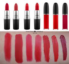 Best Mac Red Lipsticks For All Skin Tones Swatches Reviews Price Heart Bows Makeup