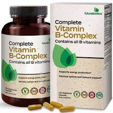 What is the recommended dosage for b complex? Futurebiotics Complete Vitamin B Complex Vitamin B1 B2 B3 B6 B9 Folic Acid B12 All B Vitamins 120 V Capsules Walmart Com Walmart Com