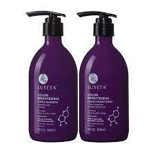Luseta Luseta Color Brightening Purple Shampoo And Conditioner Set 2 X 16 9oz For Blonde And Gray Hair Walmart Com Purple Shampoo Shampoo For Gray Hair Shampoo And Conditioner Set
