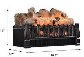 Duraflame® 6lb 100% renewable firelogs. Duraflame 20 In Birch Electric Fireplace Log Set Electric Log Set Electric Logs Electric Fireplace Logs