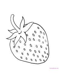 Strawberry Coloring Pages Free Strawberry Who Doesn T Know This One Fruit The Distinctive Color Sha Strawberry Color Coloring Pages Coloring Pages To Print