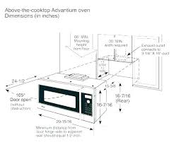 microwave dimensions in inches get rid of wiring diagram