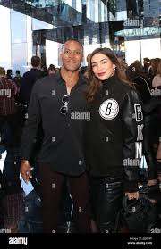 New York, United States. 28th Mar, 2022. Mike Woods and Bianca Peters  attend the Bilt Rewards x Wells Fargo Private Launch Event with  Performances by A$AP Rocky & Wyclef Jean held at