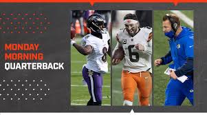 (54.5 sacks in 78 games) and appreciate it, because his future is uncertain after neck surgery cost him the 2020 season. Lamar Jackson Wins A Playoff Game Browns Overcome Hectic Week Sports Illustrated
