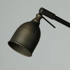 Modern floor lamps come in traditional, modern, industrial and specialty styles that help you enhance your decor preferences in your dining room. Authentic Cottage Style Brass Floor Lamp With Adjustable Spot Light Casa Lumi