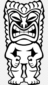 As i said in a previous post , i got my son to help me design the tiki stuff i made for the last retro romp. Tiki Hawaiian Polynesia Tiki Mask Totem Pole Png Pngegg