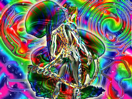 Psychedelic Dragon By Enjyu666 On Deviantart Psychedelic Octopus Drawing Psychedelic Art