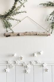 Star are made from branches base and decorated with litlle cones with snow, gold christmas ornaments and gold color wire (possible silver decoration). 30 Diy Rustic Christmas Decor Ideas Best Country Christmas Decorations