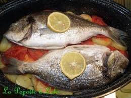 Ingredients Pour 2 Gourmands 4 A 5 Pommes De Terre Moyennes 1 Belle Dorade Ou 2 Petites Videes 20 Cl De Vin Blanc 1 Boite Dorade Au Four Pomme De Terre Pomme