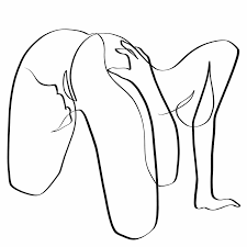 Tiramisu sex position one line art #37 - Erotic Originals | OpenSea