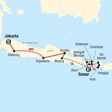 A huge metropolis, most of the tourist sights are in the old dutch colonial city to the north of the modern centre, known either as jakarta kota or by it's old dutch name, batavia. Jungle Maps Map Of Java Bali
