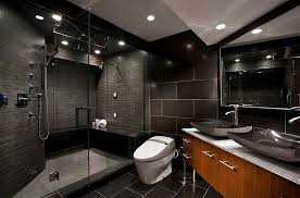 Black bathroom accessories, in the form of soap dishes and toothbrush holders, are becoming we hope you've found these black and grey bathroom ideas as stimulating as we have! 20 Exquisite Bathrooms That Unleash The Beauty Of Black