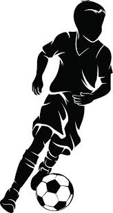 Pngtree bietet millionen von kostenlosen png, vektoren und psd grafik ressourcen für designer.| Clipart Bild Junge Mit Einem Fussball Ball Silhouett