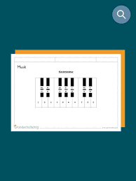 Klaviertastatur mit notennamen zum ausdrucken hylenmaddawardscom. Vorlagen Notenzeilen Und Klaviertasten