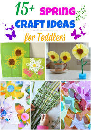 We have curated 30+ quick and easy spring craft ideas from some of the best kid's craft bloggers. 15 Spring Craft Ideas For Toddlers