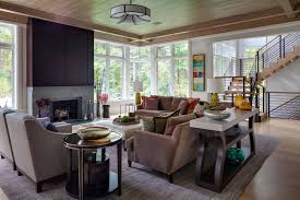 Classic New England Style Home With Modern Design Elements New England Style Homes House Home Magazine Outdoor Fireplace Designs